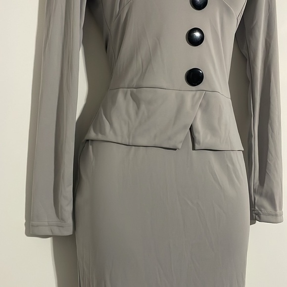 𝅺i Hot Women’s Fitted Long Sleeve Dress! - Picture 3 of 7